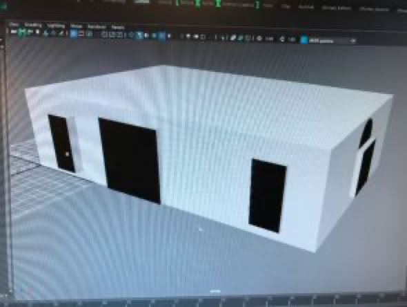 3D building image Nana's loft 3D perspective